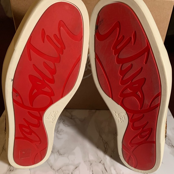 Christian Louboutin Rantus Flat Python Tropicana EU 47.5 - Picture 5 of 6